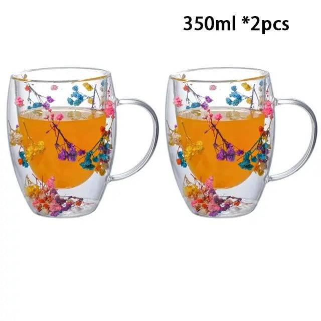 Double Wall Glass Mug