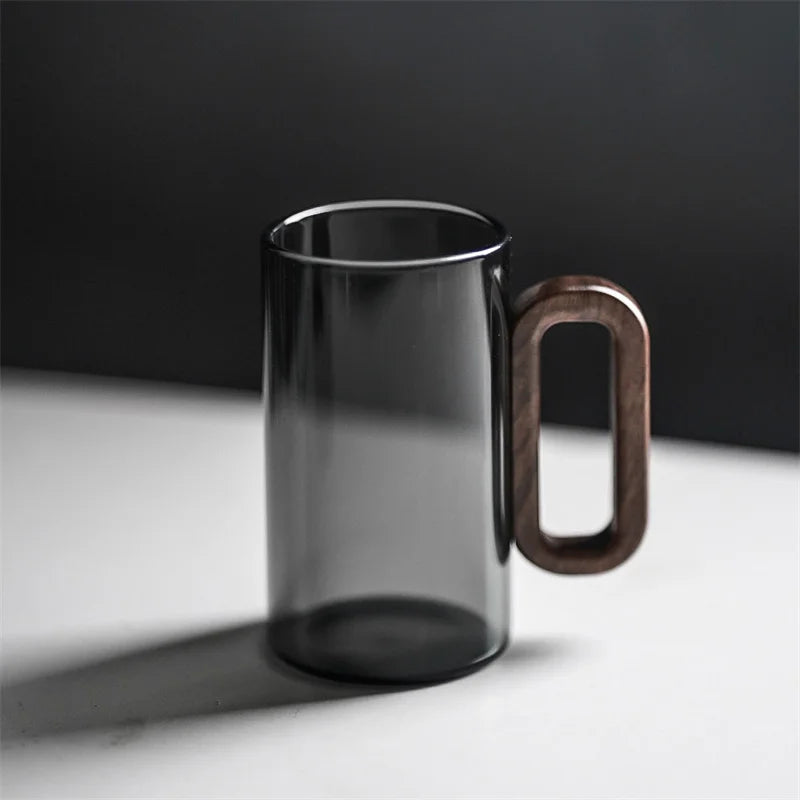 Glass Coffee Cup Mug