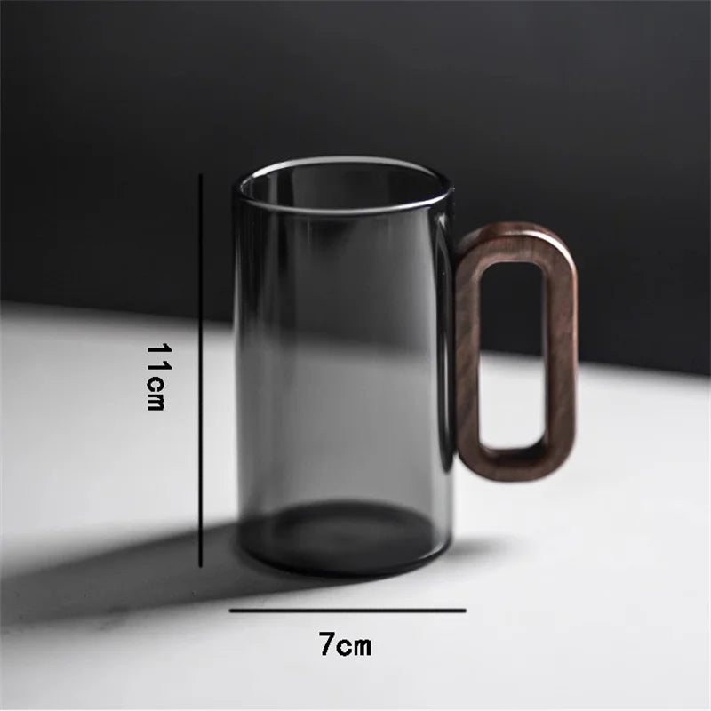 Glass Coffee Cup Mug