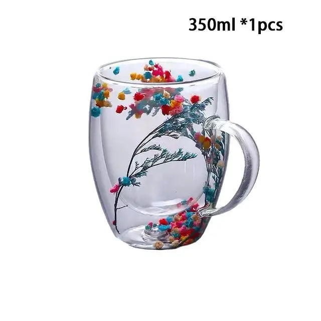 Double Wall Glass Mug