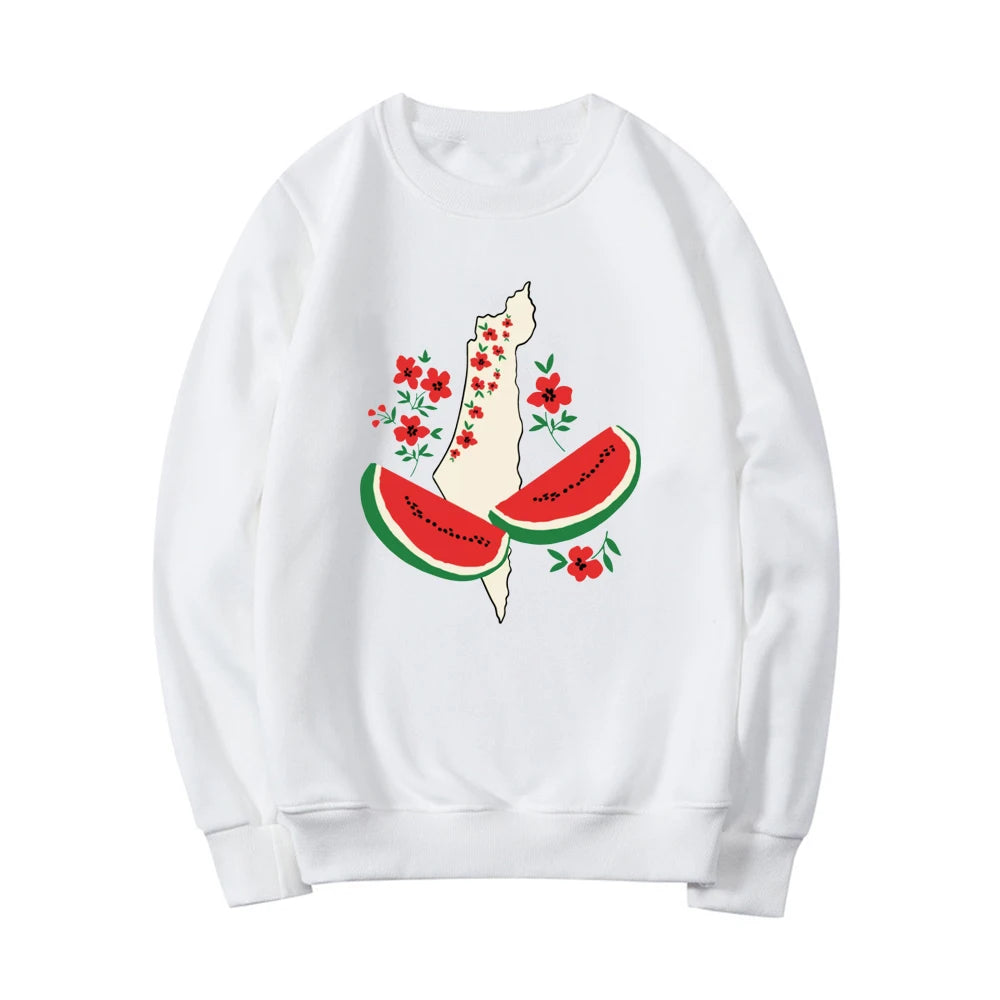 Watermelon Sweatshirts Funny Watermelon Women