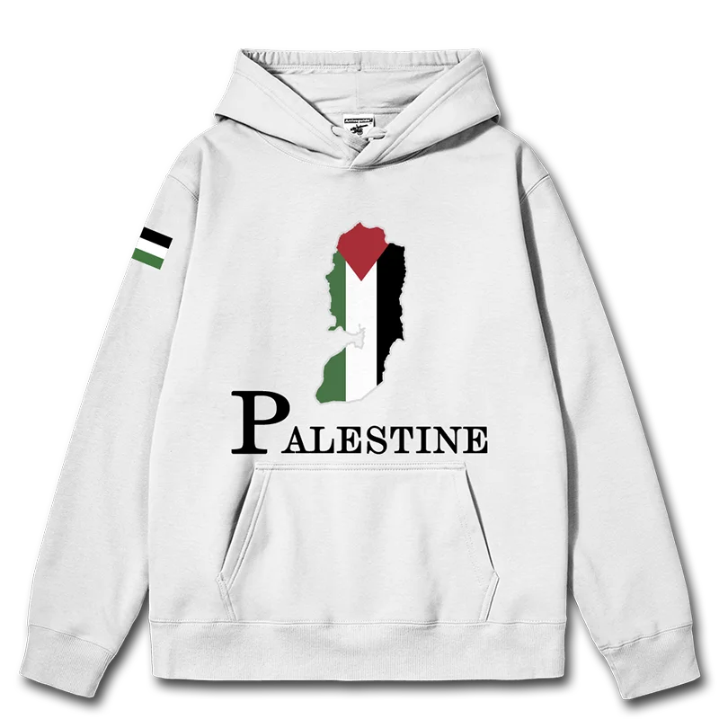 Palestine National Map mens hoodies