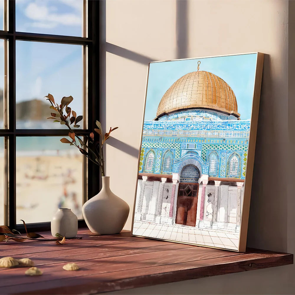 Masjid Al Aqsa Islamic Holy Cities Muslim Good Quality Prints