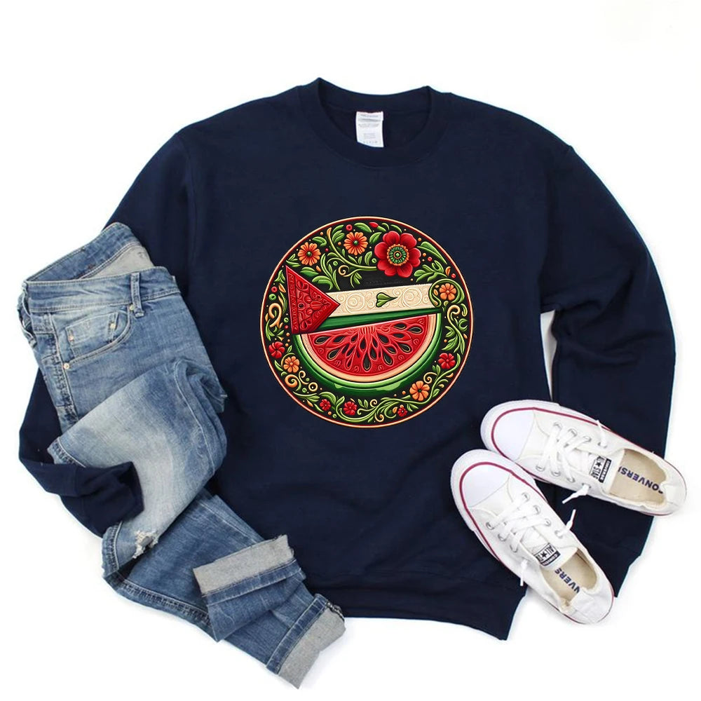 Watermelon Graphic Sweatshirt