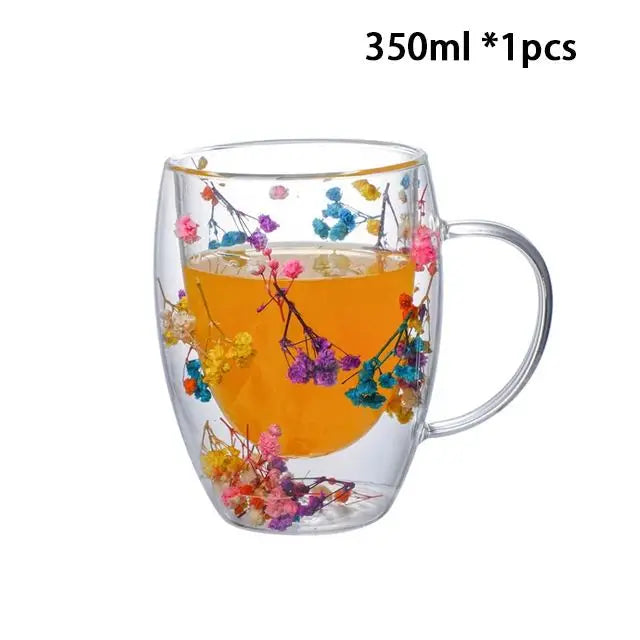 Double Wall Glass Mug