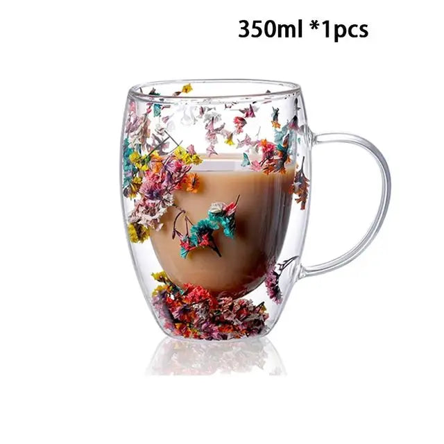 Double Wall Glass Mug