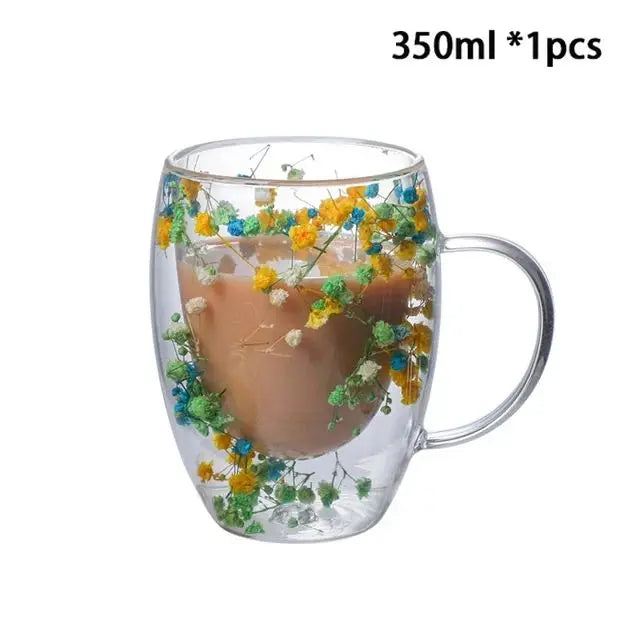 Double Wall Glass Mug