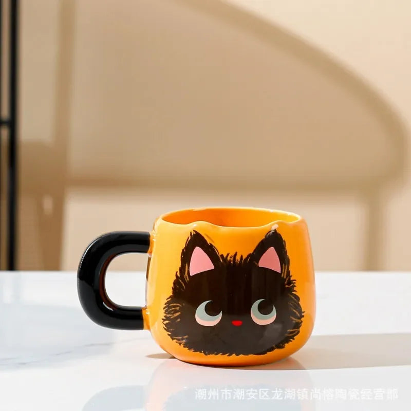 Cute Cat Ceramic Mug Gift Box