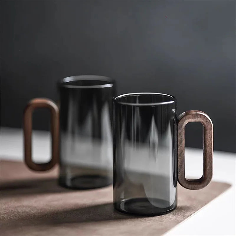 Glass Coffee Cup Mug