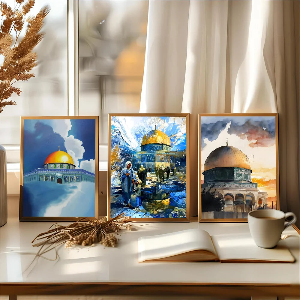 Masjid Al Aqsa Islamic Holy Cities Muslim Good Quality Prints