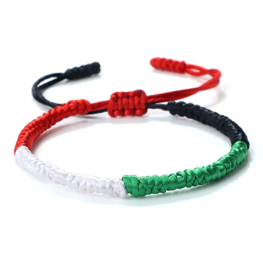 Palestinian keffiyeh bracelet