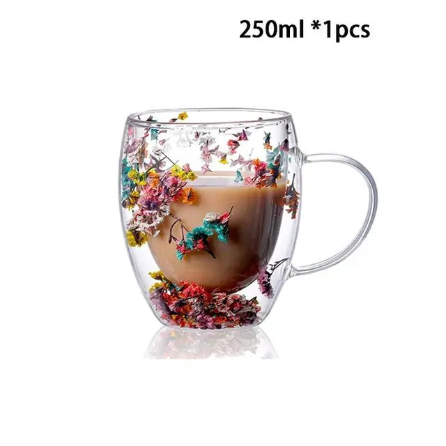 Double Wall Glass Mug