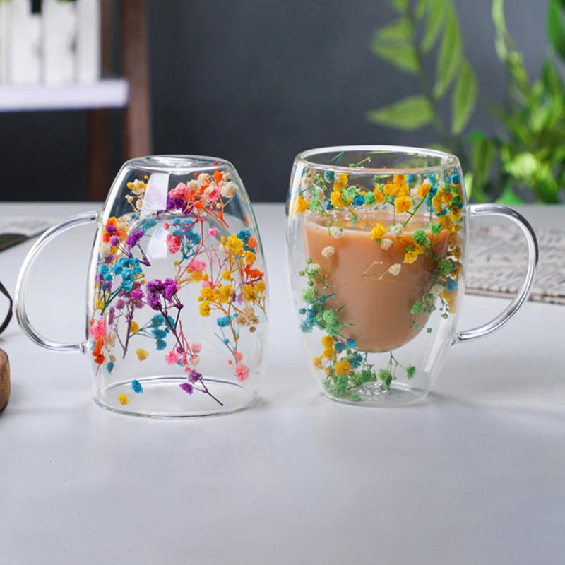 Double Wall Glass Mug