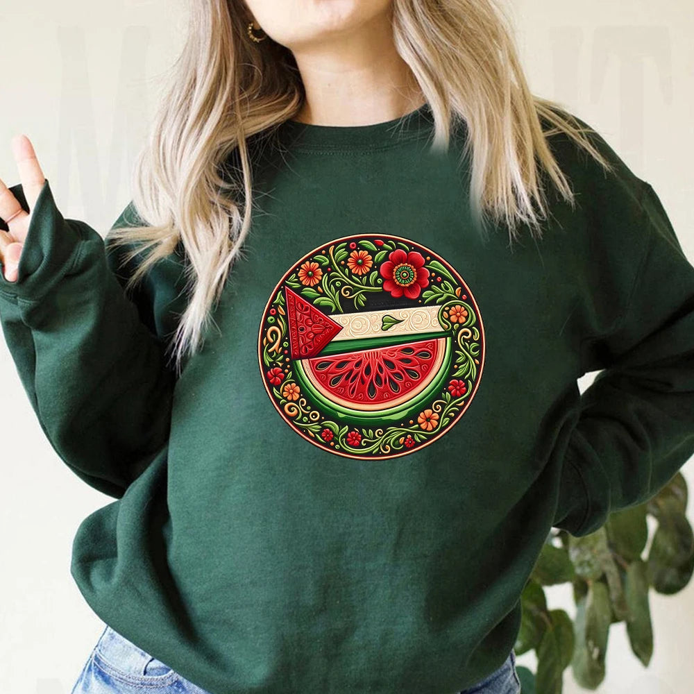 Watermelon Graphic Sweatshirt