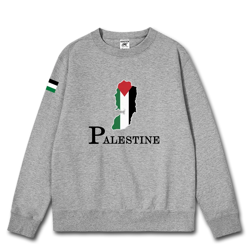 Palestine National Map mens hoodies