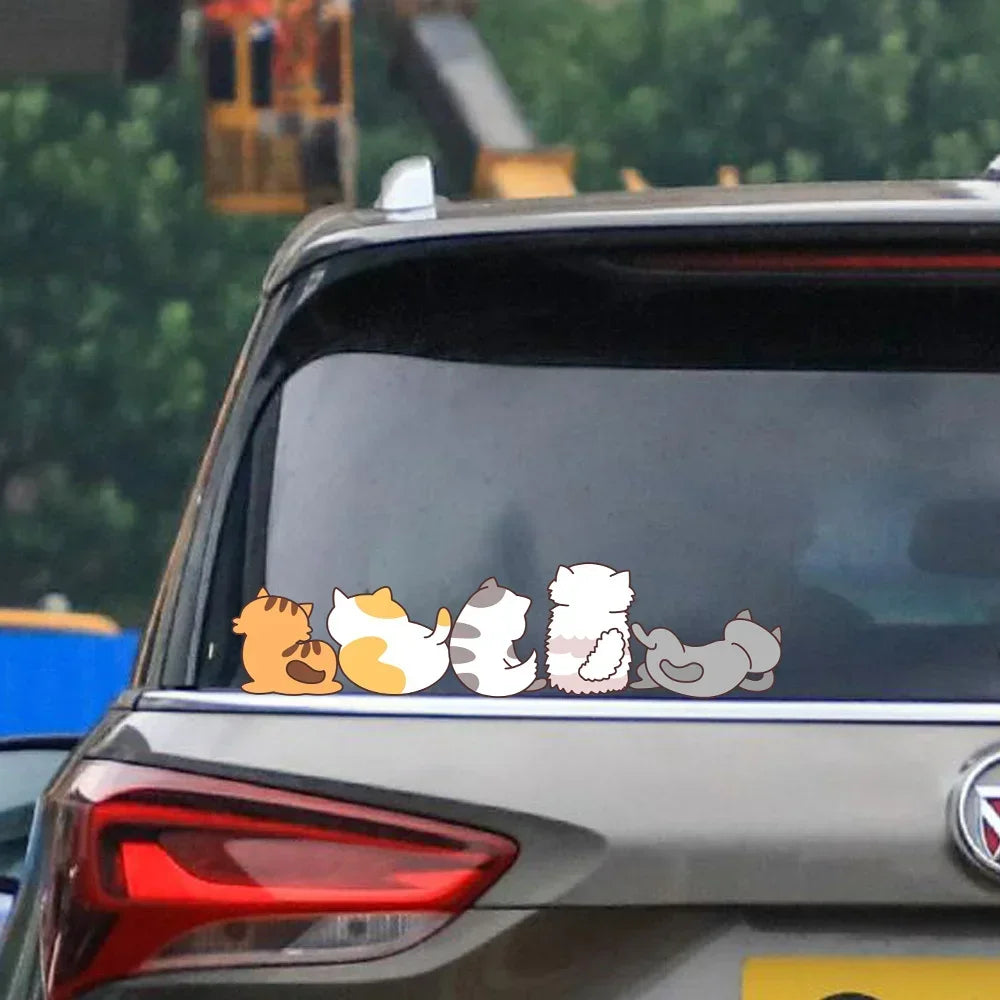 Cute Dog Big Size Car Stickers