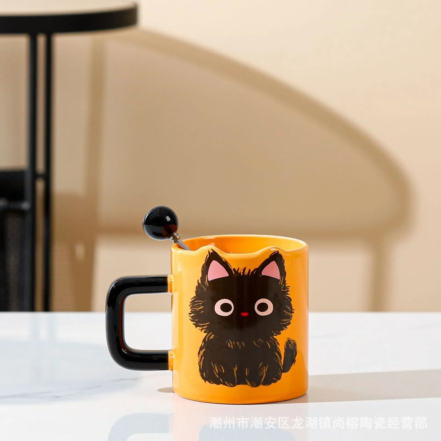 Cute Cat Ceramic Mug Gift Box