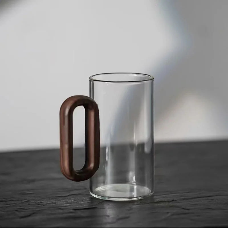 Glass Coffee Cup Mug