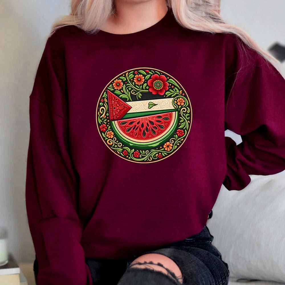 Watermelon Graphic Sweatshirt