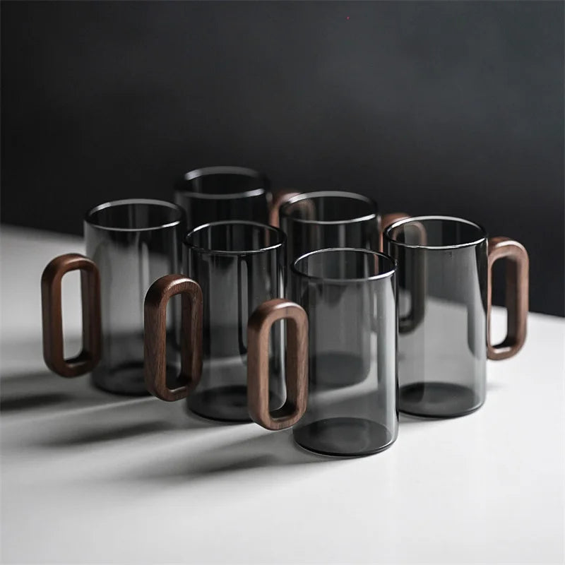 Glass Coffee Cup Mug