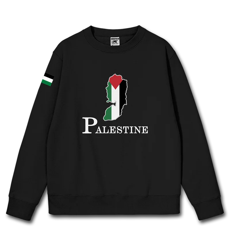 Palestine National Map mens hoodies