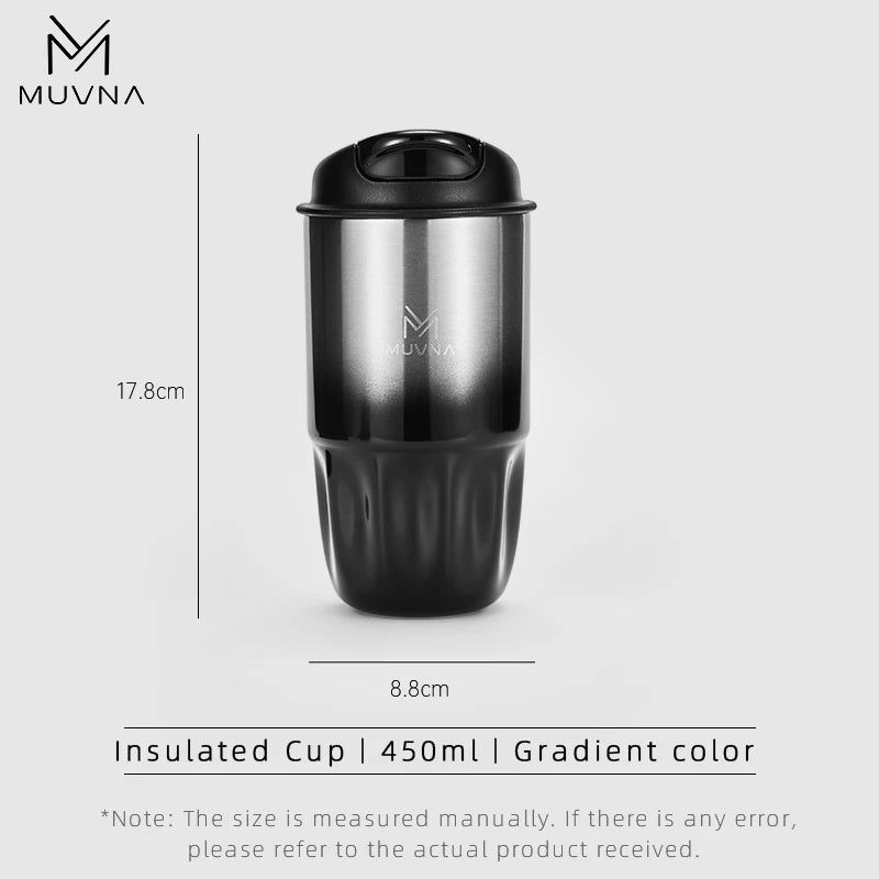 Mug Spill Proof With Lid Car Thermos Cup White