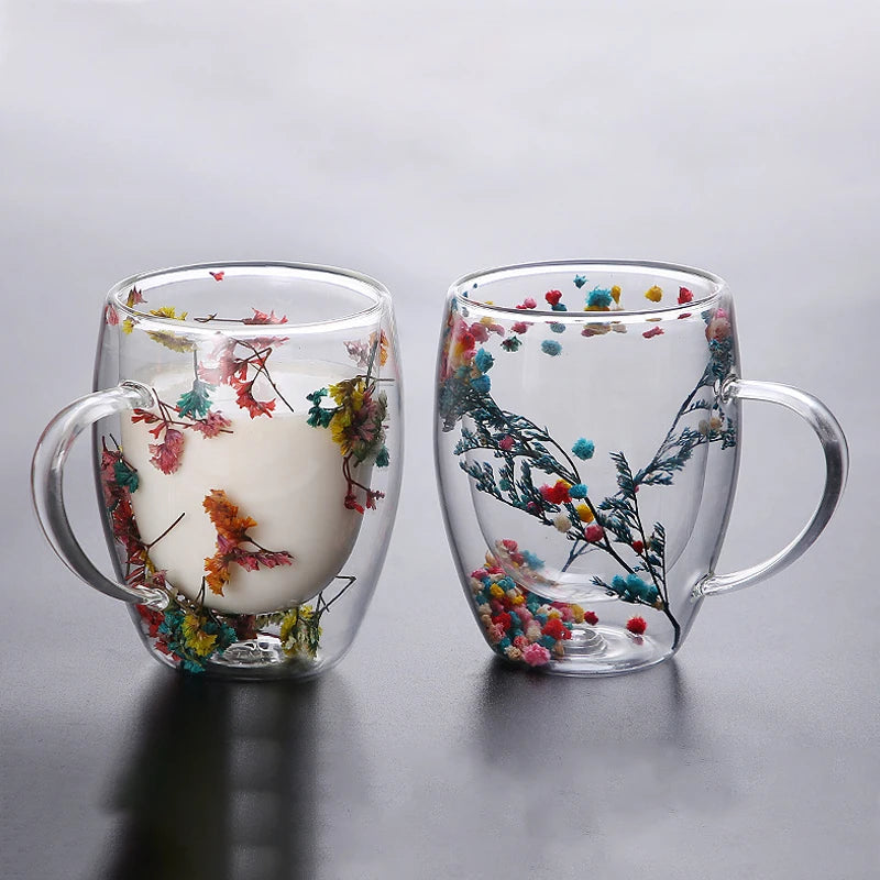 Double Wall Glass Mug