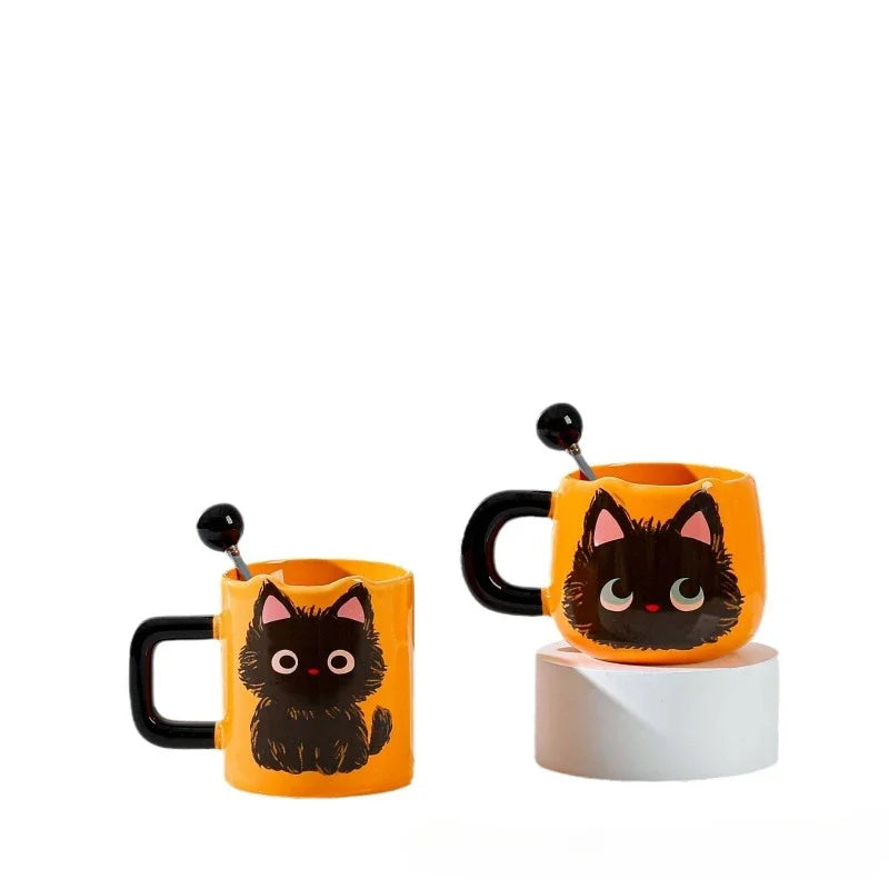 Cute Cat Ceramic Mug Gift Box