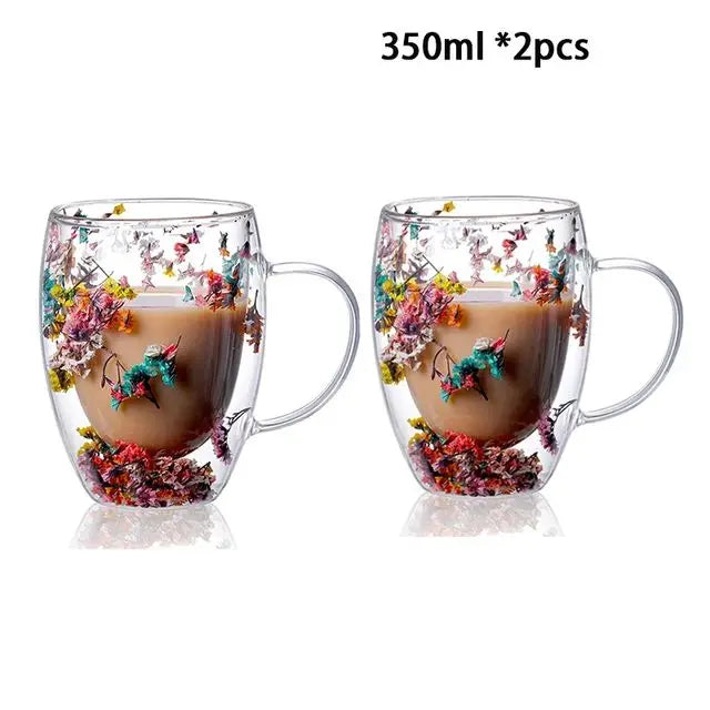 Double Wall Glass Mug