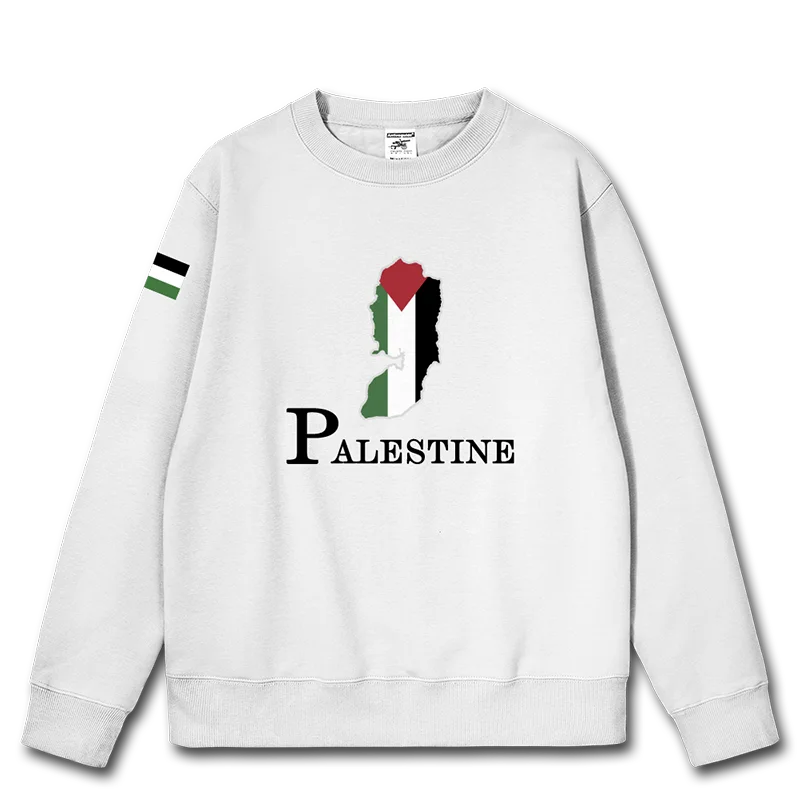 Palestine National Map mens hoodies