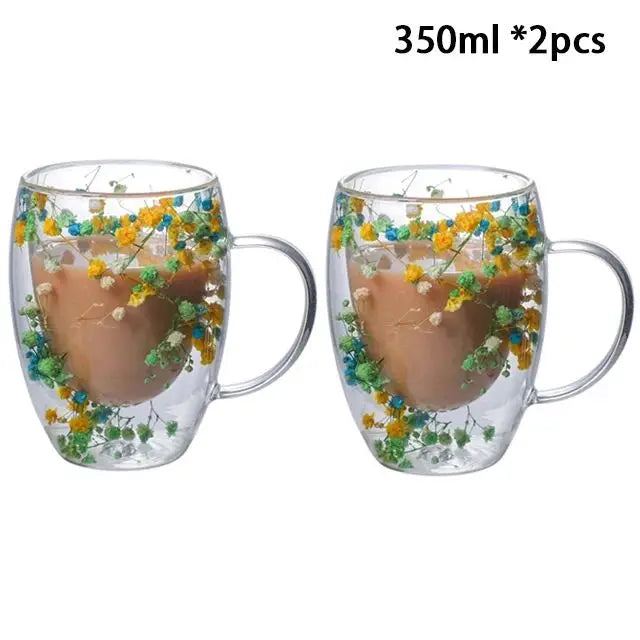 Double Wall Glass Mug