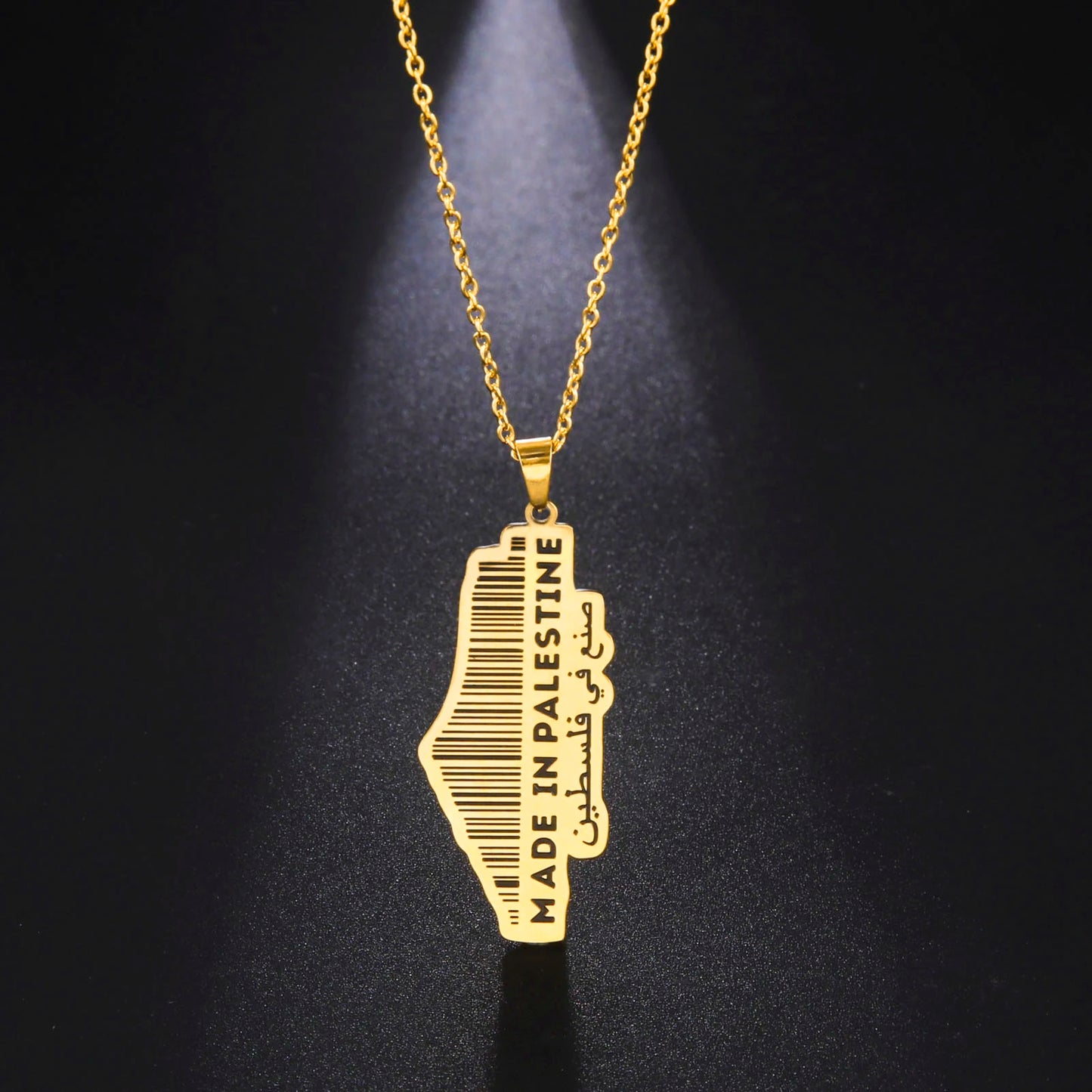 palestine Pendant Necklace