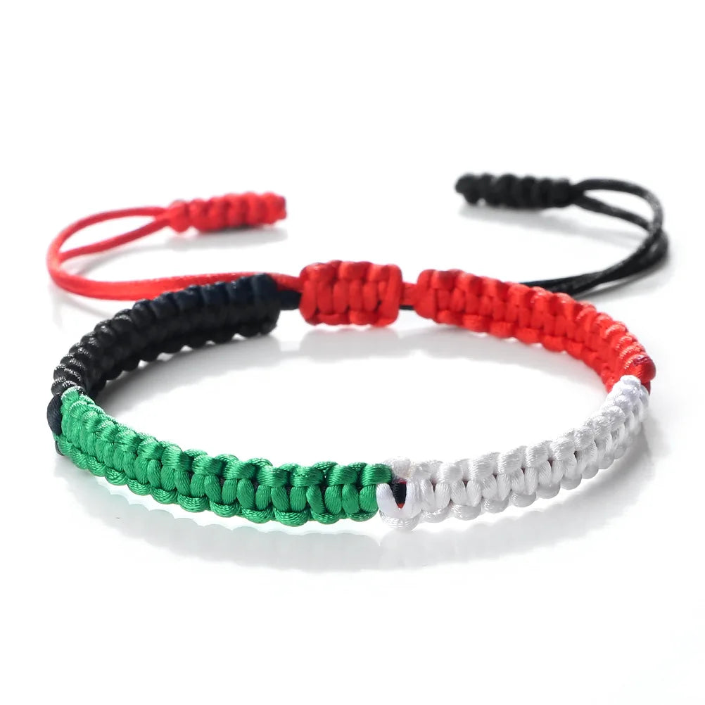 Palestinian keffiyeh bracelet