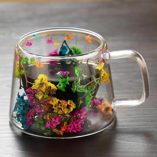 Double Wall Glass Coffee Mug