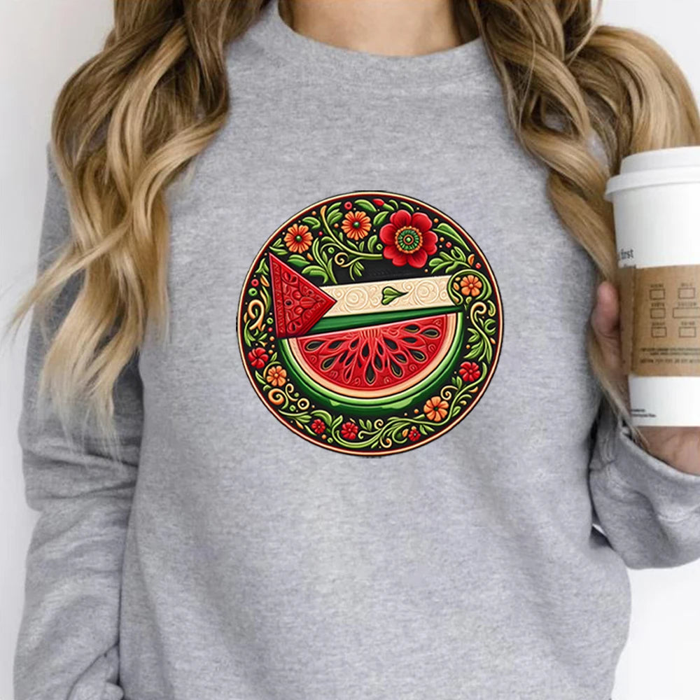 Watermelon Graphic Sweatshirt