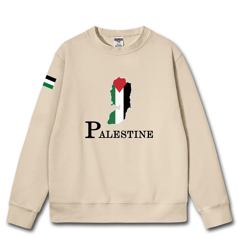 Palestine National Map mens hoodies