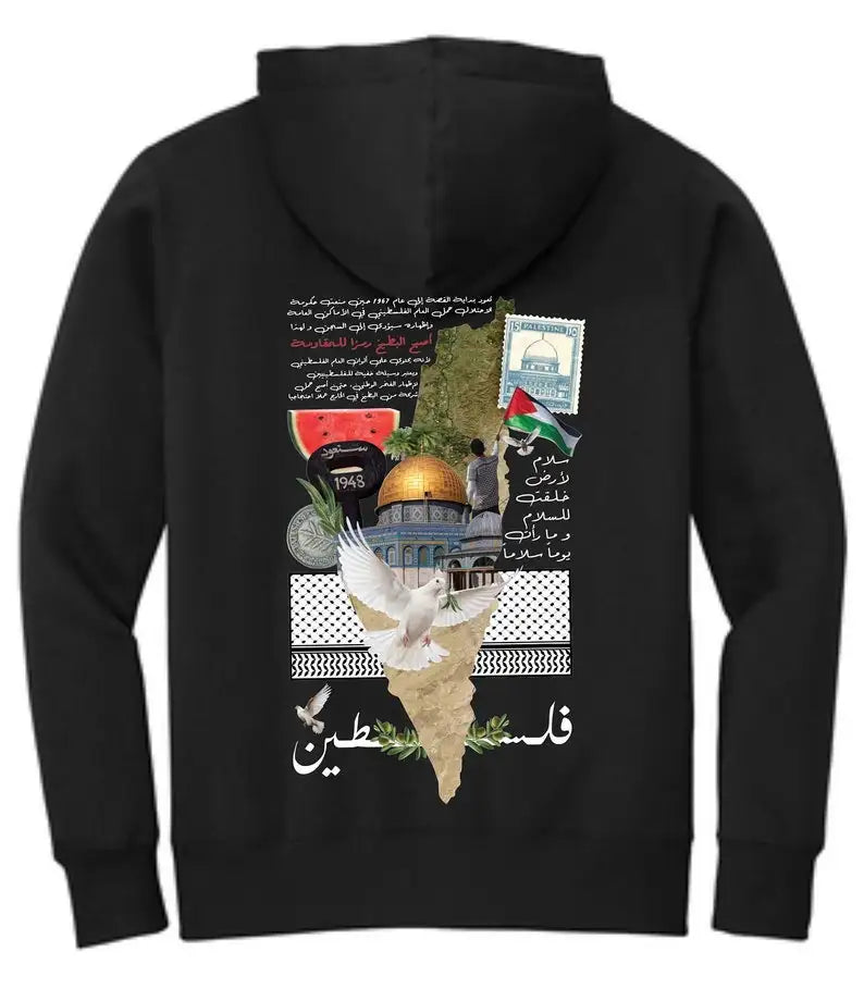 Palestine Lebanon Sweatshirt Freedom  Hoodies